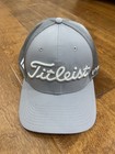 Titleist FJ FootJoy Pro V1 Stretch Fit Golf Hat Cap Fitted Unisex L/XL, Gray  — photo 1