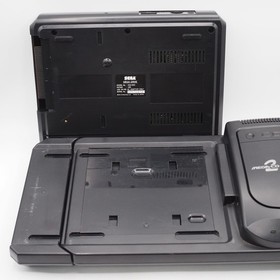 Sega Mega Drive Console Japan NTSC-J w/ Controller AC AV Mega CD 2 Option Tested
