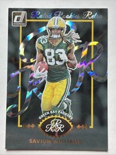 2025 Donruss Savion Williams Rated Rookies Retro Green Bay Packers