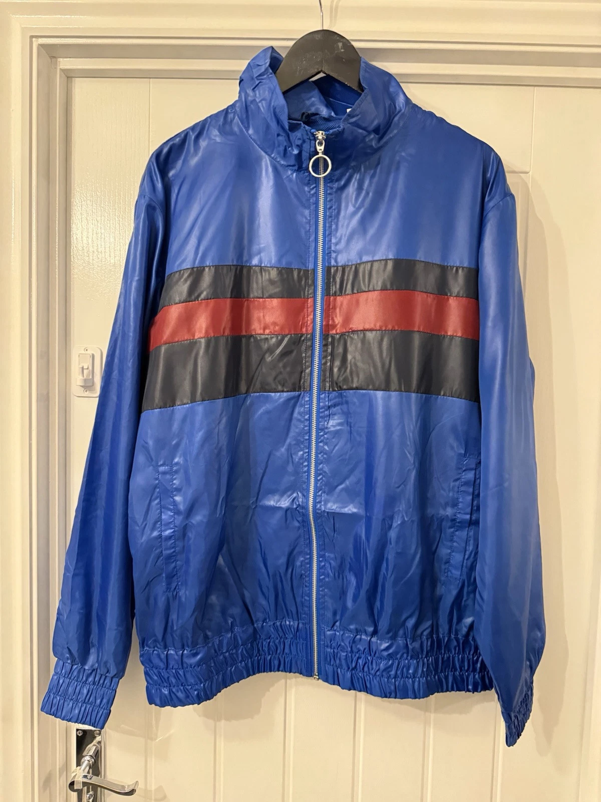 JACAMO MENS BLUE LIGHTWEIGHT FULL ZIP JACKET UK SIZE XL BNWT