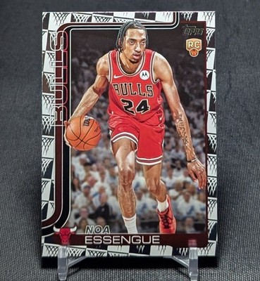 Noa Essengue Season Tip-Off Foil Rookie 2025/26 Topps Basketball Card #212 Bulls