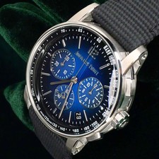 Audemars Piguet Code 11.59 Chronograph Smoked Blue Strap MINT FULL SET 26393BC 13