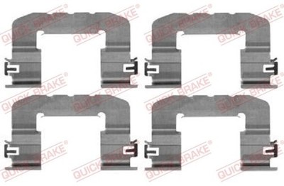 Accessory Kit, disc brake pad QUICK BRAKE 109-0017