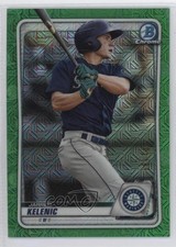 2020 Bowman Mega Box Green Mojo Refractor 1/99 Jarred Kelenic #BCP-94 7qt