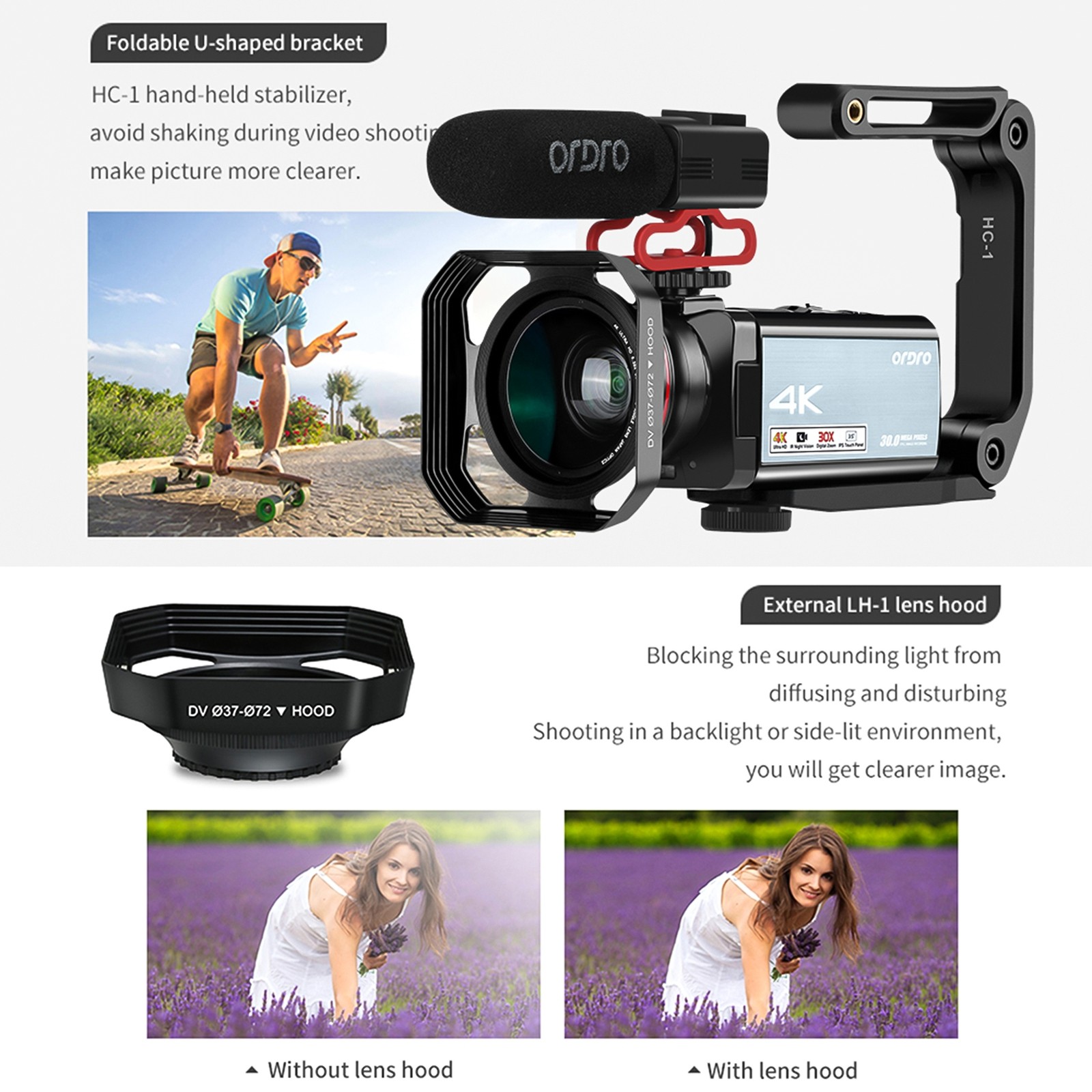 Видеокамеры HDR-AX10 4K Digital Video Camera