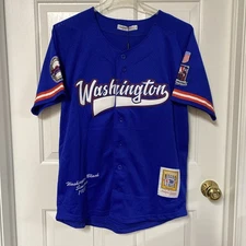 Washington Black Senators Headgear Classics Negro League Baseball Jersey  Men M