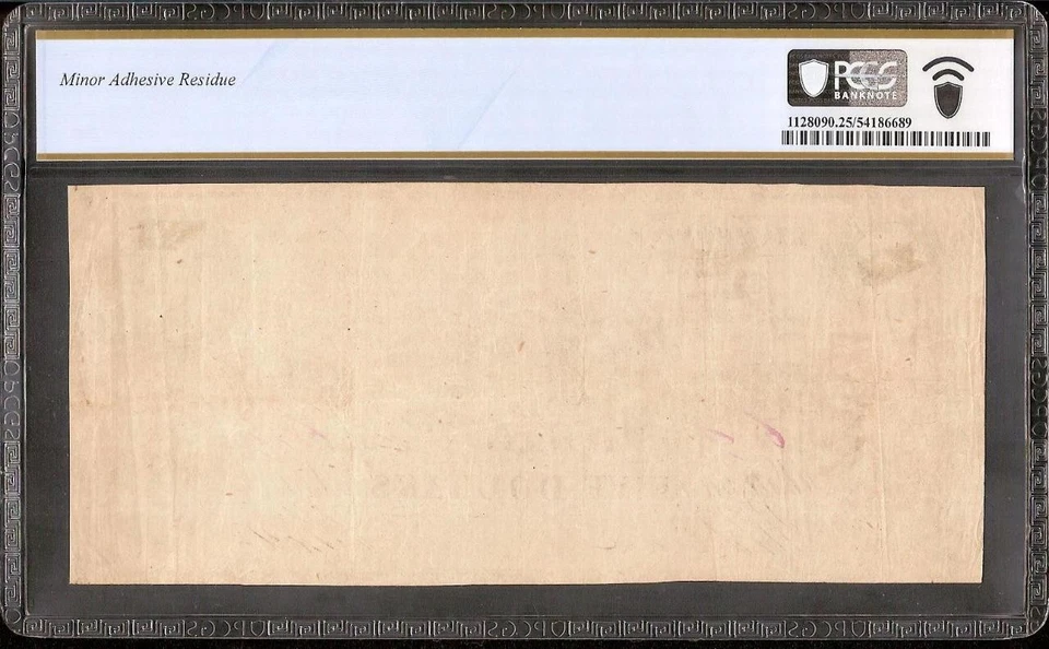 1861 $5 BILL CONFEDERATE STATES CURRENCY CIVIL WAR NOTE PAPER MONEY T-36 PCGS 25 - Image 2 of 2