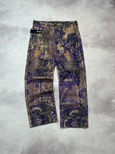 NEW Just Cavalli Jeans FW22 All Over Print Graphic Print Size 29