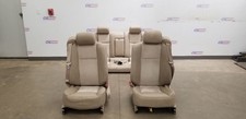 05 Cadillac Cts V Series Seat Interior Set Front Rear Neutral Leather And Suede