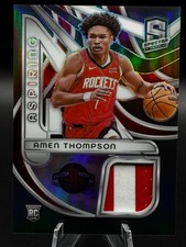 2023-24 Panini Spectra Aspiring Patches #ASP-AMT - Amen Thompson RC (#110/149)