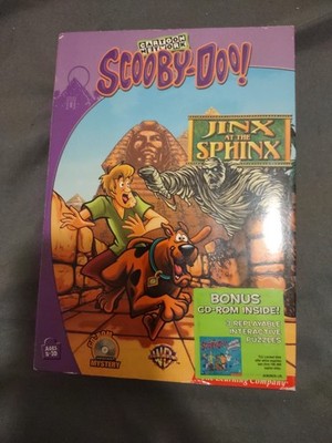 Scooby Doo Jinx at the Sphinx CD-ROM Game (PC, 2001) NEW SEALED Boxed XP