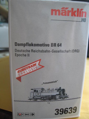 Marklin Ho 39639 DRG Br 64 Serbatoio Locomotiva (" Fotoanstrich ") Eurotrain - Picture 16 of 16