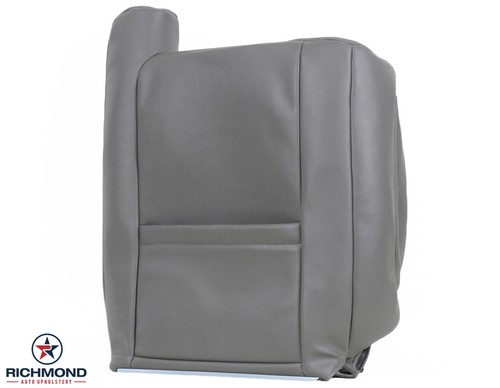 Chevy Tahoe LT 2000 LS-Driver lateral magro trasero de repuesto cubierta de asiento de cuero gris - Imagen 6 de 10