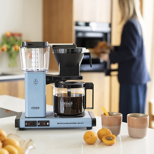 MOCCAMASTER Filterkaffeemaschine KBG Select Pastel Blue 1,25L hellblau B-WARE - Bild 7 von 7