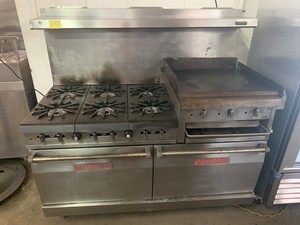vulcan 6 burner range