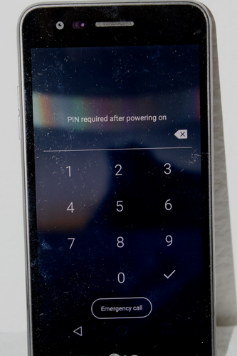 LG LGL83BL Gray Tracfone Wireless Android 8GB Smartphone Working LOCKED 2018 - Picture 8 of 13