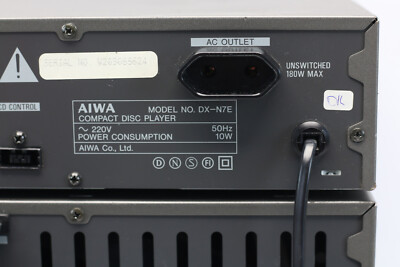 Aiwa DX-N7E + FX-WN7 + TX-N9YZ + MX-N7Z Stereoanlage | eBay
