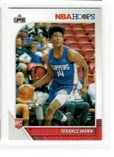  TERANCE MANN 2019-20 Panini NBA Hoops ROOKIE RC IN HAND QTY #254 CLIPPERS