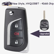 Upgraded Flip Remote Key Fob Hyq12bbt 4d68 Chip For Lexus Rx330 Rx350 Rx400h