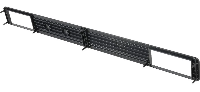 REA negro con inserto de tablero cromado para camionetas Chevy y GMC 1973-1980 Foto 3 de 4