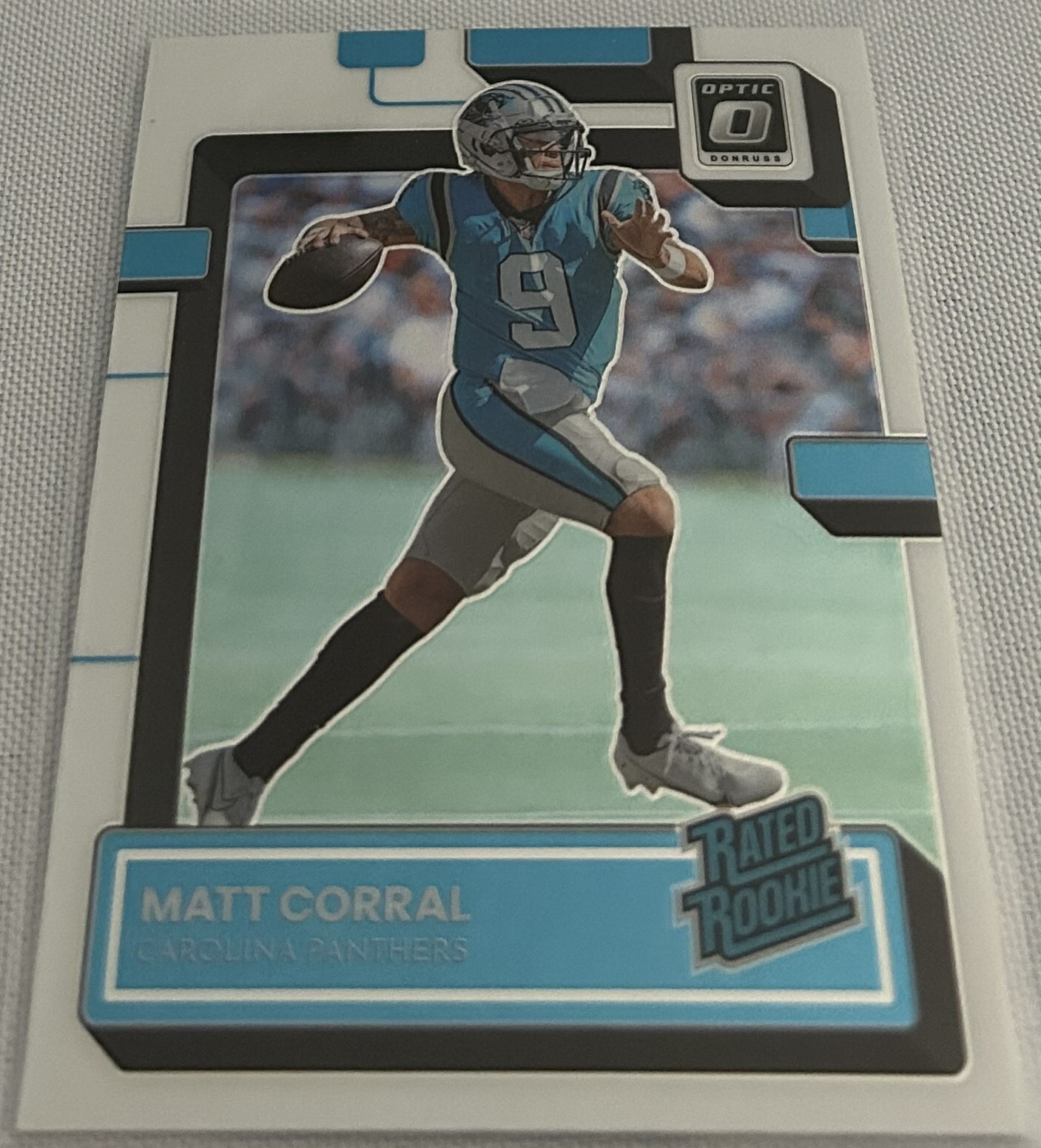 2022 Donruss Optic Football Matt Corral Carolina Panthers Rookie #204