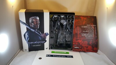 Hot Toys MMS307 1/6 Terminator  Genisys T 800  action Figure's  empty art box 