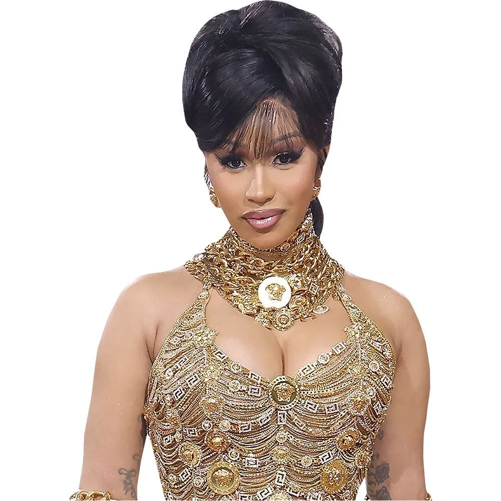 Belcalis Marlenis Almánzar (Gold) Half Body Buddy Cutout | eBay