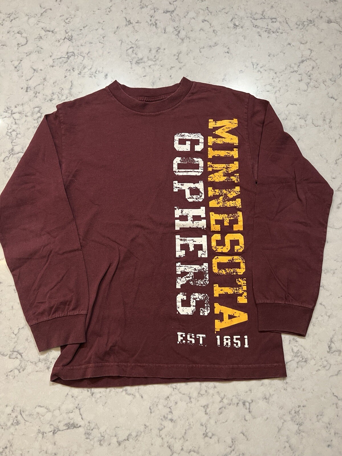 University Of Minnesota Twin Cities Long Sleeve Size S