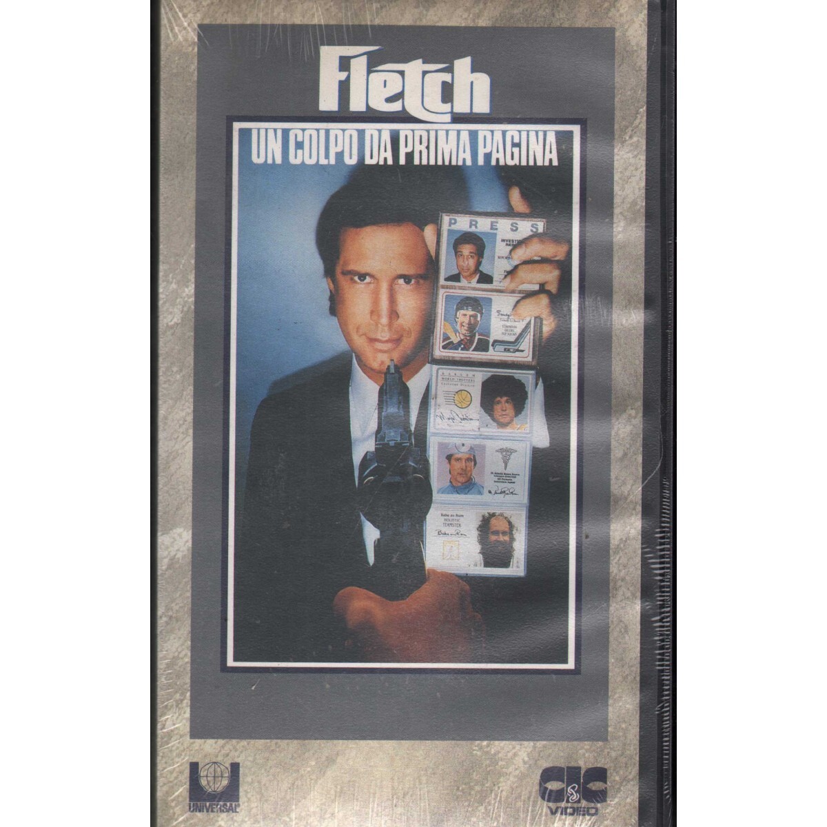 Fletch - A Front Page Shot VHS Michael Ritchie Univideo - UVS70146 Sigill