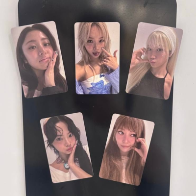 LE SSERAFIM ALBUM CRAZY KOREA POB LUCKY DRAW PHOTOCARD OFFICIAL
