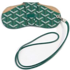 kytasryl Portable Sunglasses Bag,Slim Sunglasses case holder,Travel Green