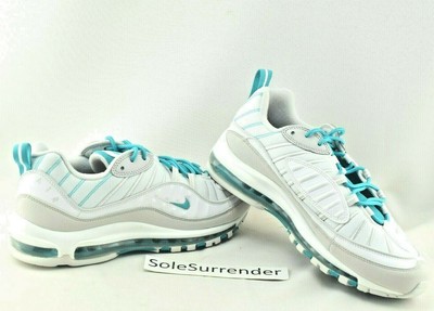Nike Air Max 98 Choose Size 109 White Grey Teal Nebula Green Retro Gray Ebay