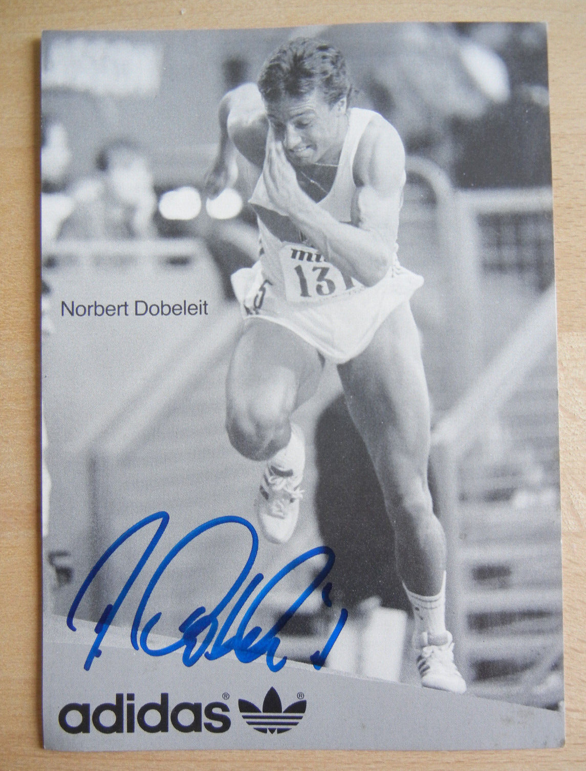 Thomas Wessinghage Autogrammkarte Original Signiert Leichtathletik + A