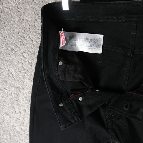 DIESEL MEN'S JEANS LARKEE-BEXX 0688H_STRETCH BLACK W36 L34 REGULAR TAPERED - Picture 6 of 9