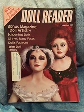 DOLL READER Magazine June July 1989 Vintage Collectible