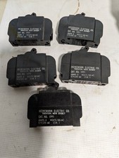 Lot of 5 Heinemann 0911 Circuit Breakers, 5A, 120VAC, 1-Pole