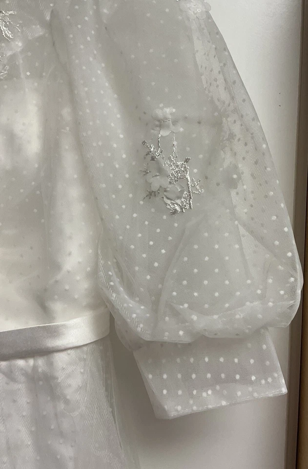 Damen Hochzeit Kleid,neu Mit Fehler ,kaum zusehen,38-40 - Bild 3 von 4