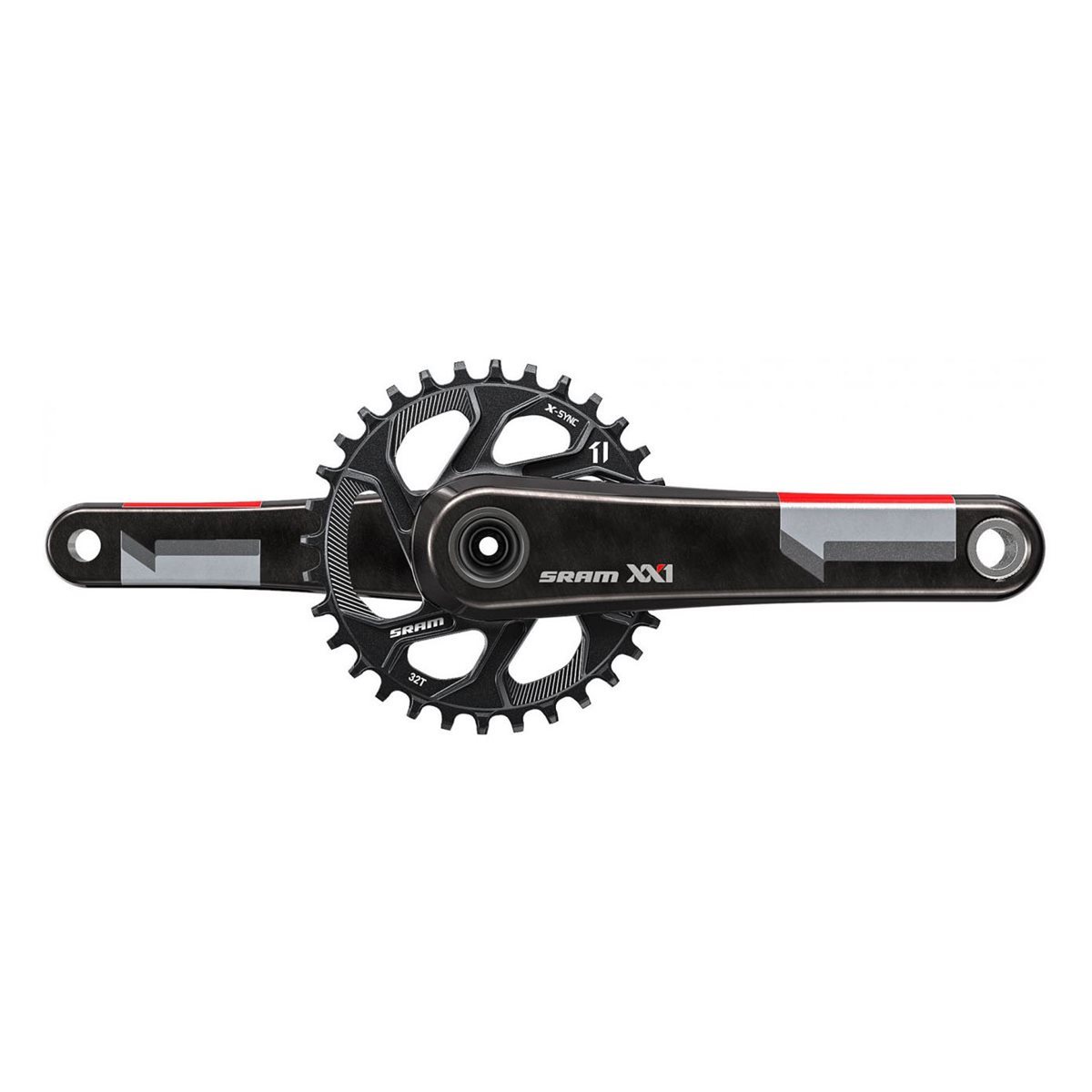 SRAM Xx1 Bb30 Crankset DM 32t 170mm Red for sale online