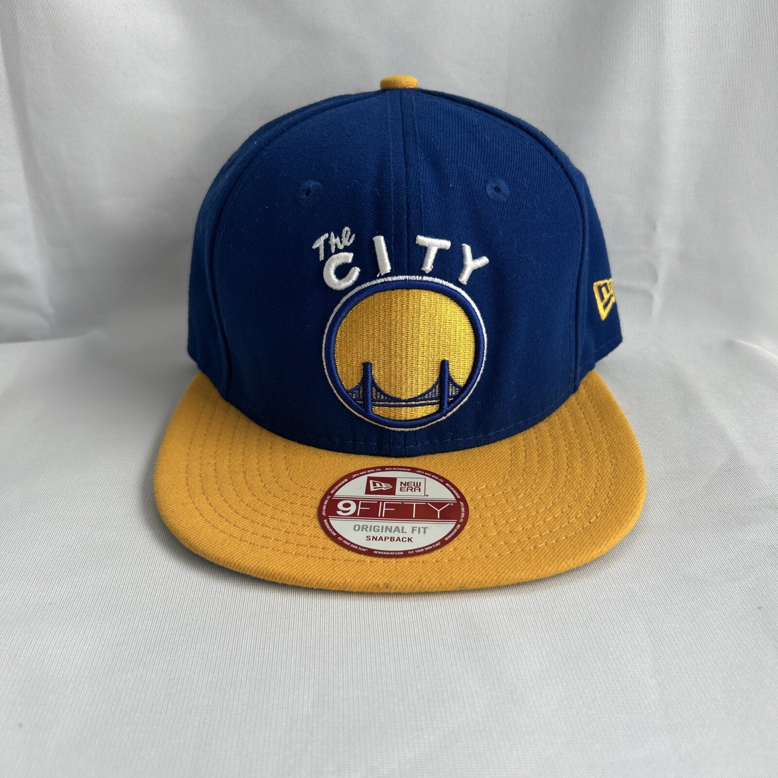 Golden State Warriors The City NBA New Era Snap Back Hat Hardwood Classics