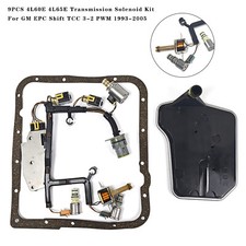 9PCS 4L60E 4L65E Transmission Solenoid Kit For GM EPC Shift TCC 3-2 PWM 93-2005