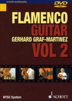 Flamenco Guitar Vol 2 DVD w Insert, Gerhard Graf-Martinez, Instruction, Schott