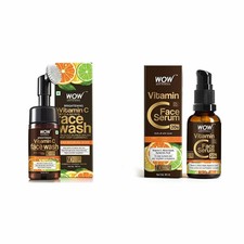 wow vitamin c foaming face wash