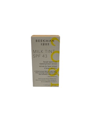 Beekman 1802 Milk Tint SPF 43 - Medium - 1oz -  New