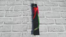 NEW SYNTHETIC FEATHER HAIR EXTENSION MULTI-GREEN, PINK, ORANGE 11" LONG 2