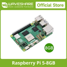 Raspberry Pi 5, Options for 2GB/4GB/8GB RAM, BCM2712 processor, 2.4GHz quad-core
