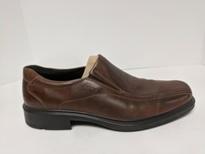 ecco helsinki slip on cocoa brown