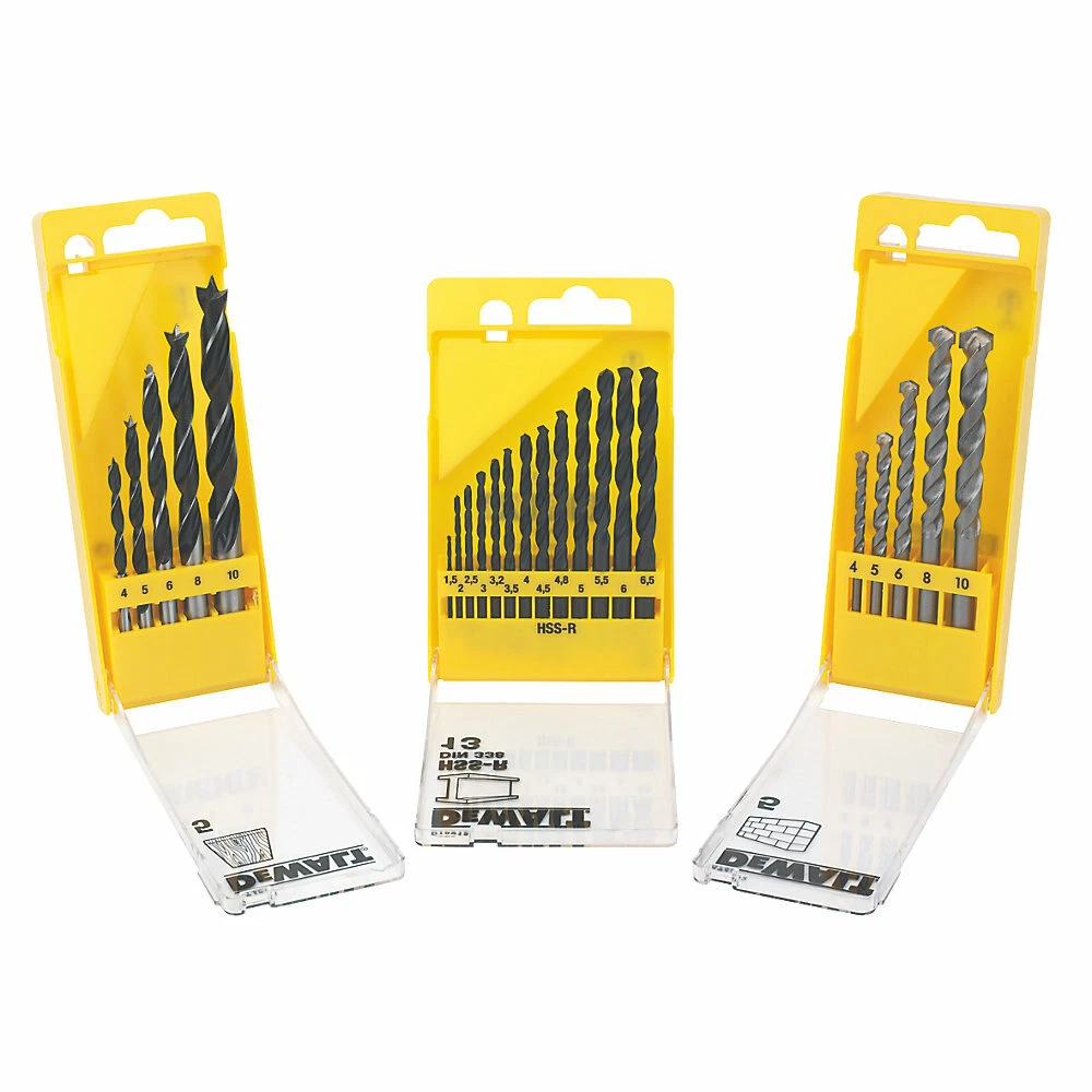 Dewalt shank drill bit set sale
