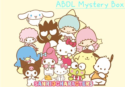 ABDL Fun Surprise Lot-ABDL diaper-Age Regression Play- Worth Every Penny! 