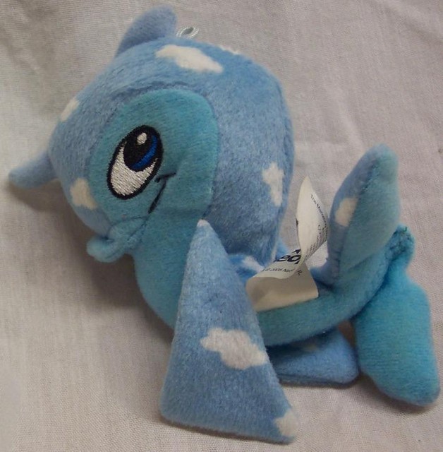 McDonald's Neopets BLUE CLOUD FLOTSAM Plush STUFFED ANIMAL Toy eBay