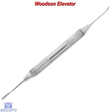 Dental Extraction & Bone Graft Double Ended Periosteal Woodson Elevator